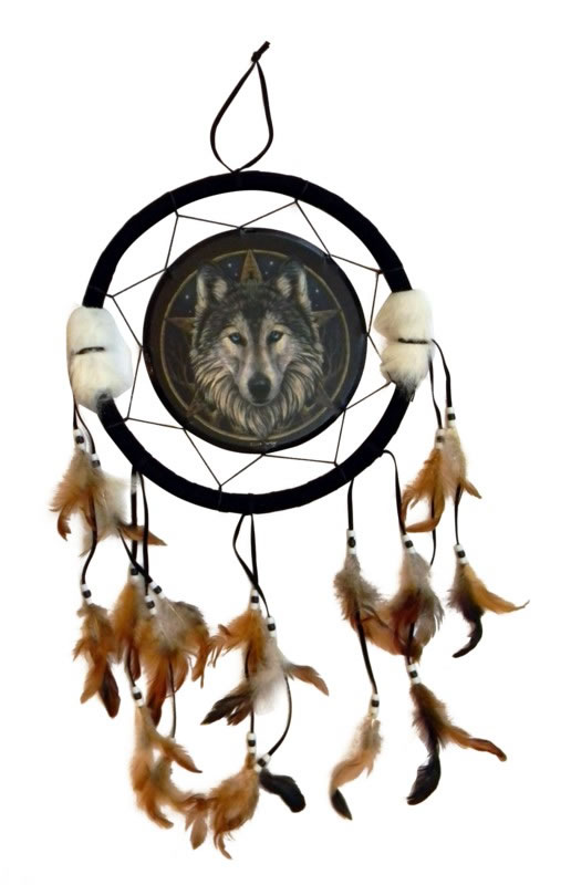 Lisa Parker's Wolf Dreamcatcher